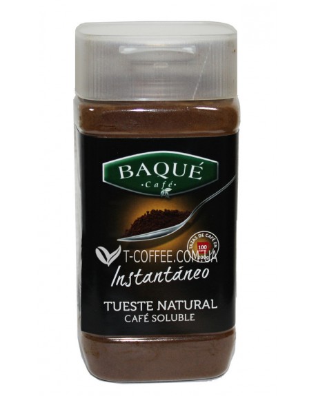Кава CAFE BAQUE Instantaneo Natural розчинна 200 г п/б (8410684800209)