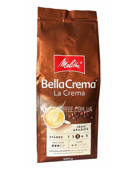 Кофе MELITTA Bella Crema La Crema зерновой 500 г (4002720004647)