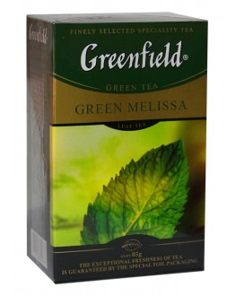 Чай GREENFIELD Green Melissa Мелисса 85 г к/п (4823096804873)