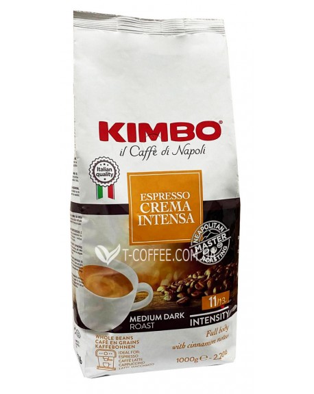 Кофе KIMBO Espresso Crema Intensa зерновой 1 кг (8002200140687)